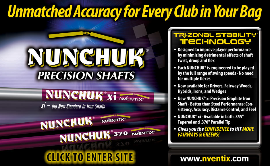 Welcome to nVentix Golf - Home of the Complete Line of Nunchuk Precision Golf Shafts